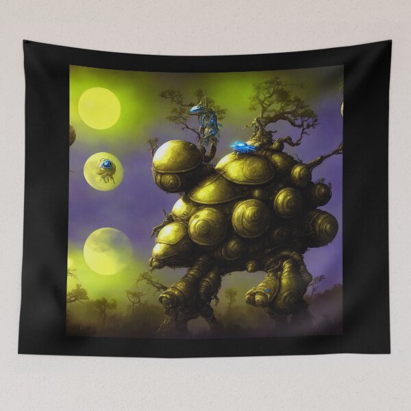 Item preview, Ancient bipedal alien battlesnail in alien planet setting III designed and sold by BrachiaST.