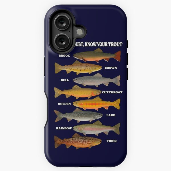Item preview, When in Doubt, Know Your Trout designed and sold by LannersLines.