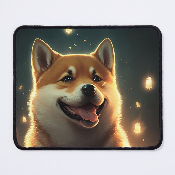 Item preview, Happy Shiba Inu Dog  designed and sold by KoolArtDistrict.