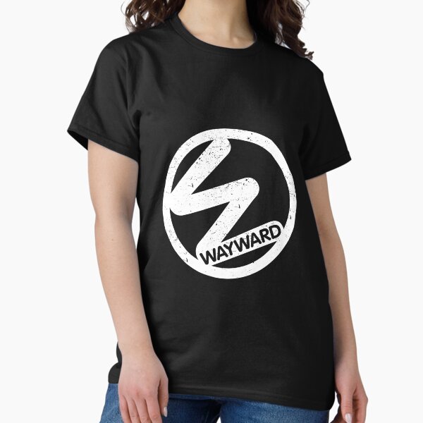 Wayward Logo black and White Classic T-Shirt