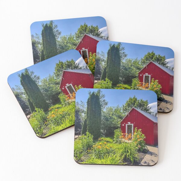 Item preview, Red Shed in the Country designed and sold by MonkeyBen.