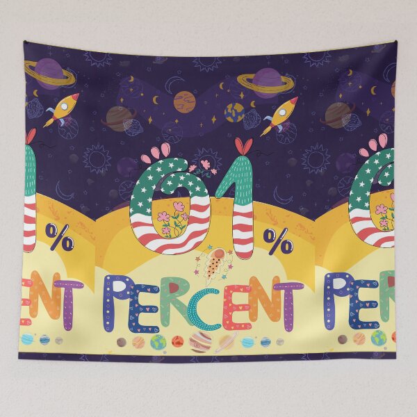 Item preview, One percent, atomic habits, 1% rule colorful playful poster, for kids, gift card, artboard print, Hardcover Journals, iPhone Cases & Skins, Canvas Print, Framed Art Print, Photographic, Metal Print, designed and sold by SpiralStairShop.