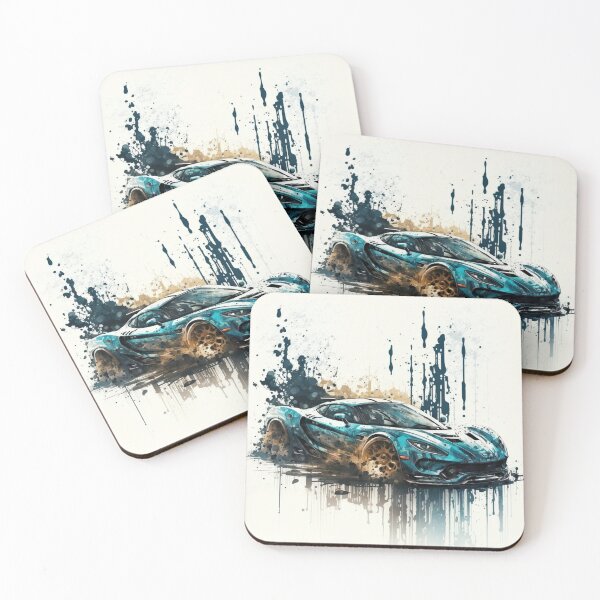 Item preview, Blue Sports Car designed and sold by RandomReviews.
