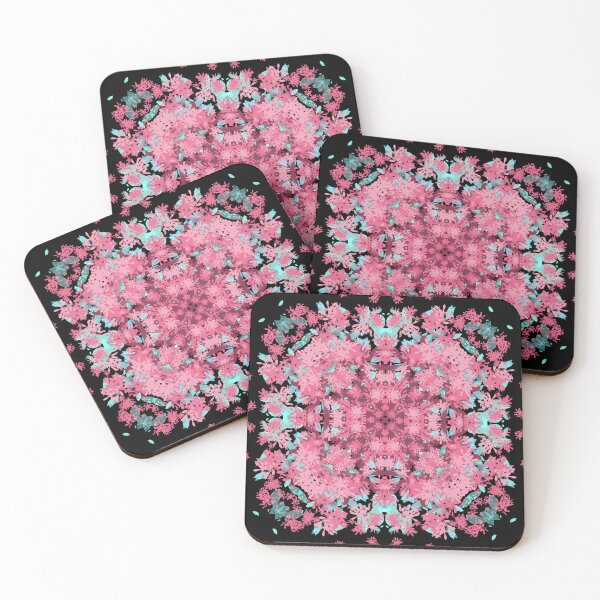 Item preview, Neon Mandala Flower Abstract designed and sold by Chatchot.