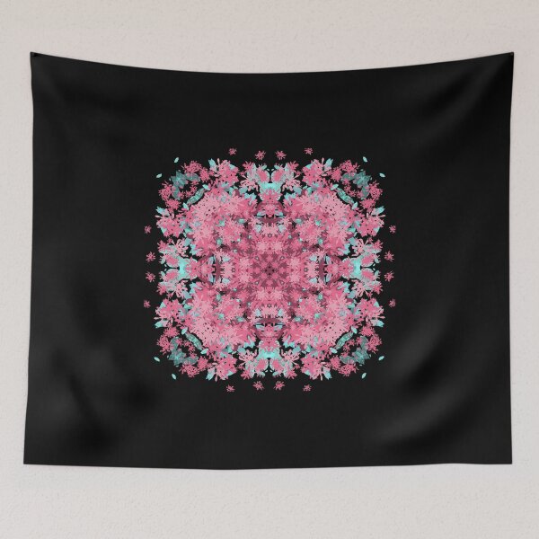 Item preview, Neon Mandala Flower Abstract designed and sold by Chatchot.