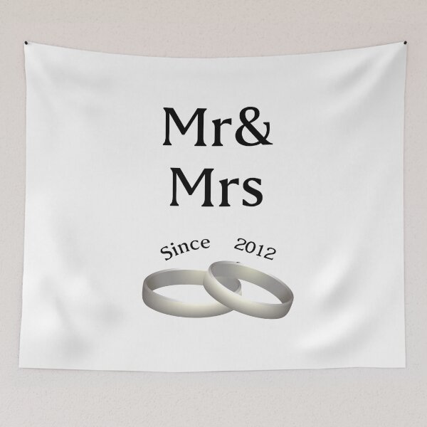 Item preview, 6 ° aniversario coincidente Sr. y Sra. Desde 2011 designed and sold by Seas Wanda.