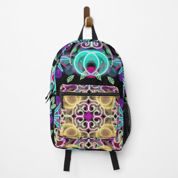Item preview, Neon Mandala Flower Abstract designed and sold by Chatchot.