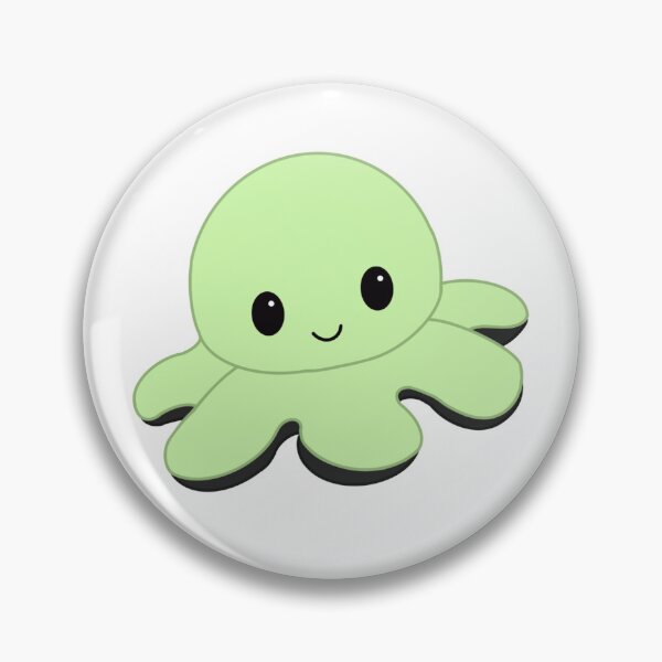 Item preview, Happy Green Moody Reversible Octopus designed and sold by ShopBabyFace.