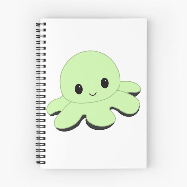 Item preview, Happy Green Moody Reversible Octopus designed and sold by ShopBabyFace.