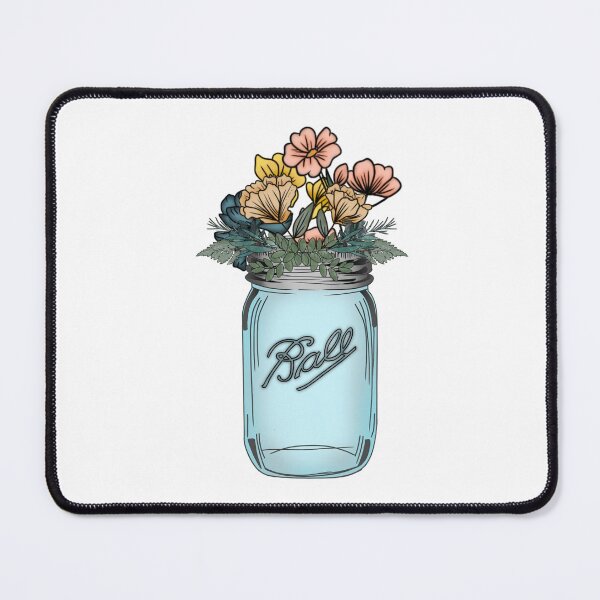 Item preview, Flower Mason Jar designed and sold by dbraly.