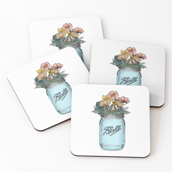Item preview, Flower Mason Jar designed and sold by dbraly.