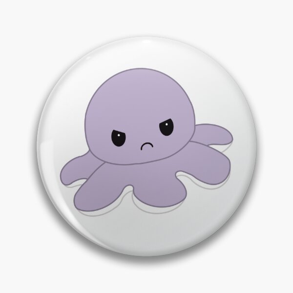 Item preview, Angry Purple Moody Reversible Octopus designed and sold by ShopBabyFace.