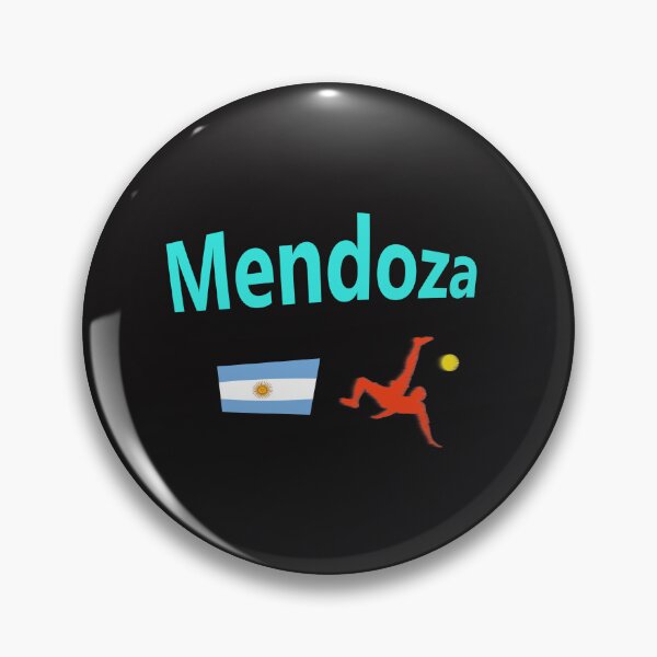 Item preview, Mendoza,  Argentina Soccer abstract design  designed and sold by lobodelnoir.