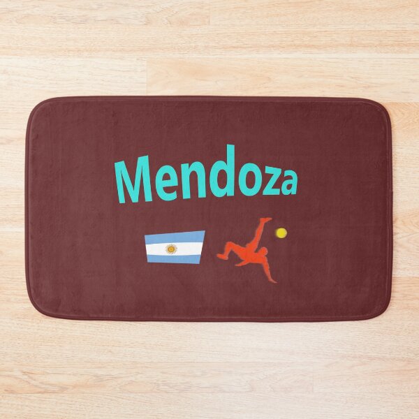 Item preview, Mendoza,  Argentina Soccer abstract design  designed and sold by lobodelnoir.