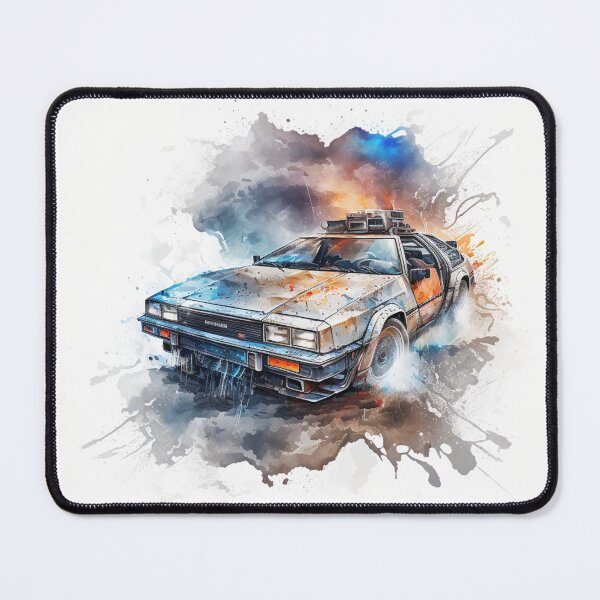 Item preview, Delorean Watercolor designed and sold by RandomReviews.