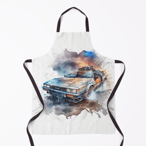 Item preview, Delorean Watercolor designed and sold by RandomReviews.