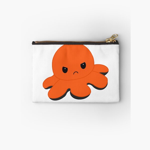 Item preview, Angry Orange Moody Reversible Octopus designed and sold by ShopBabyFace.