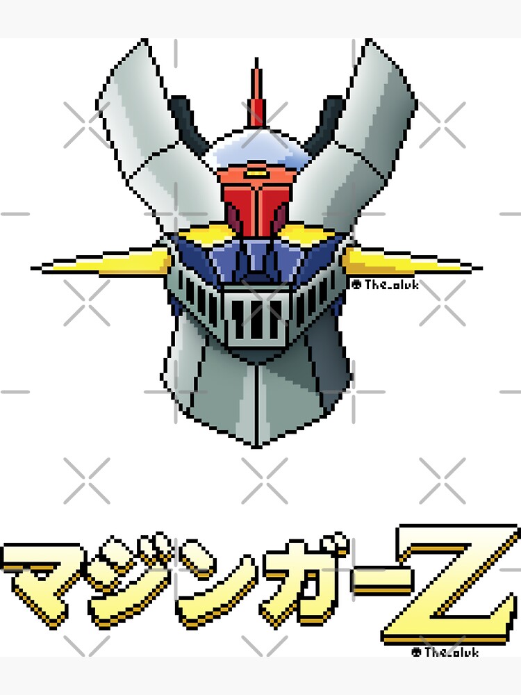 Mazinger-Z in Pixel Art