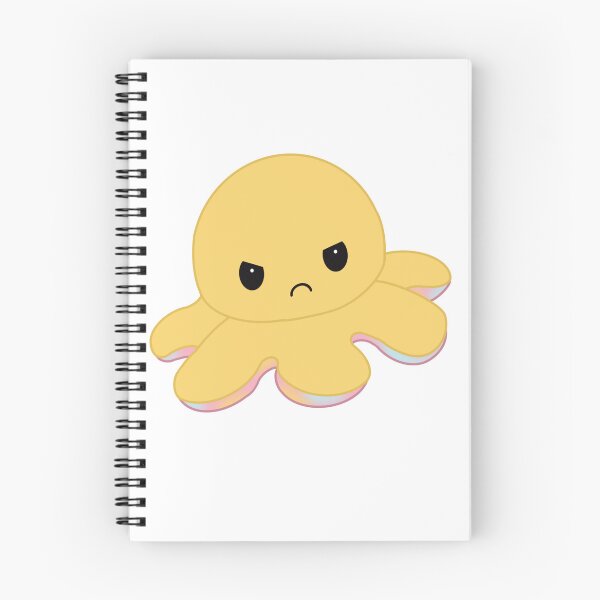 Item preview, Angry Yellow Moody Reversible Octopus designed and sold by ShopBabyFace.