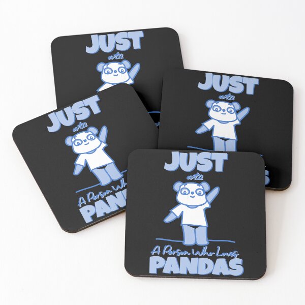 Item preview, JUST A PERSON WHO LOVES PANDAS designed and sold by GAADesignz.