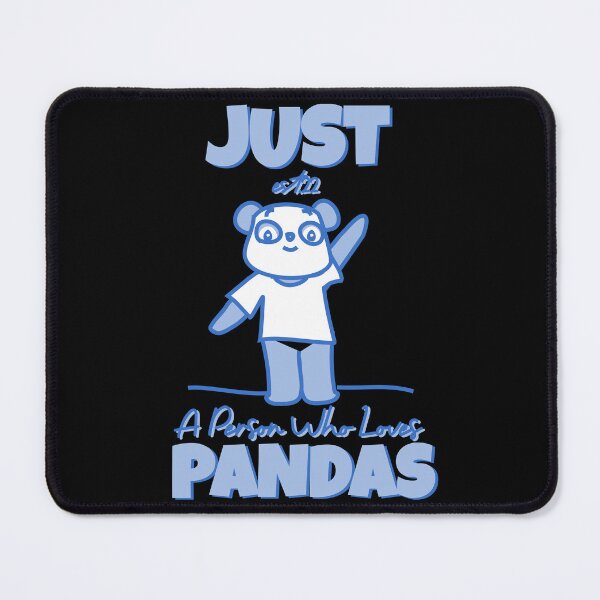 Item preview, JUST A PERSON WHO LOVES PANDAS designed and sold by GAADesignz.