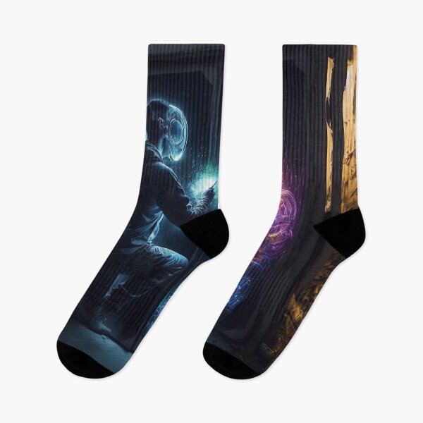 Item preview, Cyberpunk Artist Designing designed and sold by AICreateWorlds.