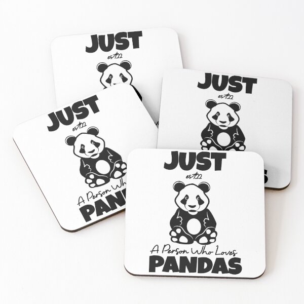 Item preview, JUST A PERSON WHO LOVES PANDAS designed and sold by GAADesignz.