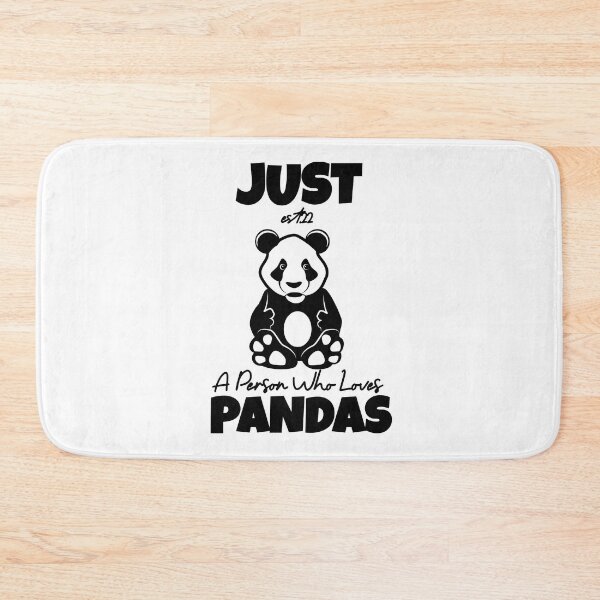 Item preview, JUST A PERSON WHO LOVES PANDAS designed and sold by GAADesignz.