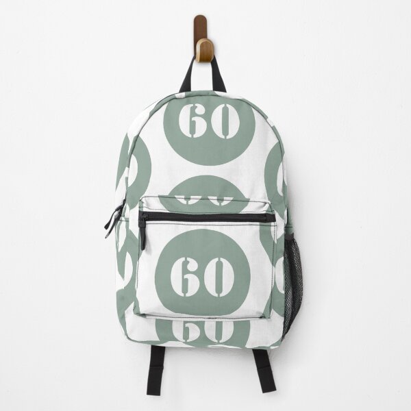 Item preview, Number Sixty (60) in Green Circle designed and sold by Ching Teoh.