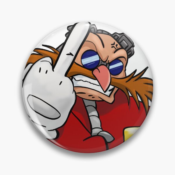 Item preview, Sonic Eggman Middle Finger designed and sold by LindseyWieb.