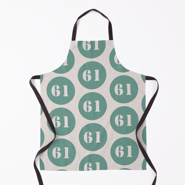 Item preview, Number Sixty One (61) in Green Circle designed and sold by Ching Teoh.