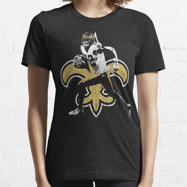 New Orleans Saints T Shirt - Kamara #41 - BLACK & GOLD SPORTS