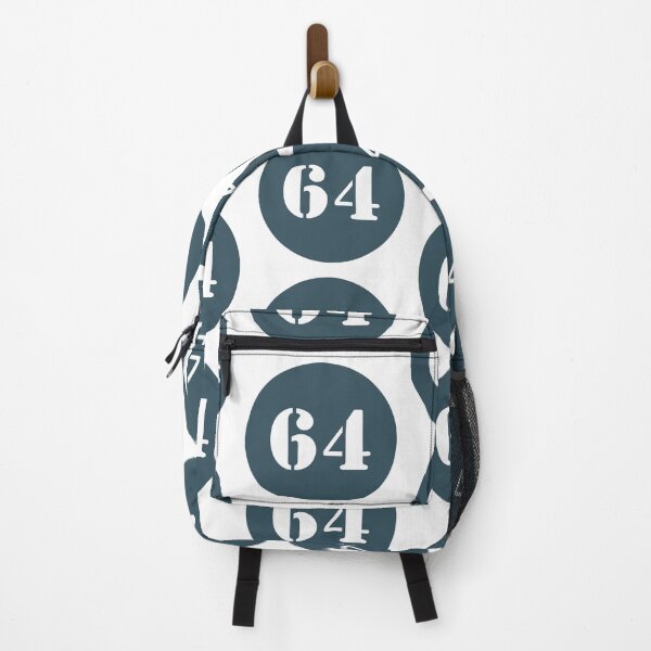 Item preview, Number Sixty Four (64) in Blue Circle designed and sold by Ching Teoh.