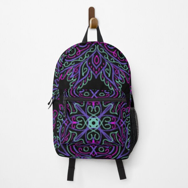 Item preview, Neon Mandala Flower Abstract designed and sold by Chatchot.