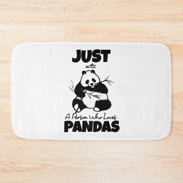 Item preview, JUST A PERSON WHO LOVES PANDAS designed and sold by GAADesignz.