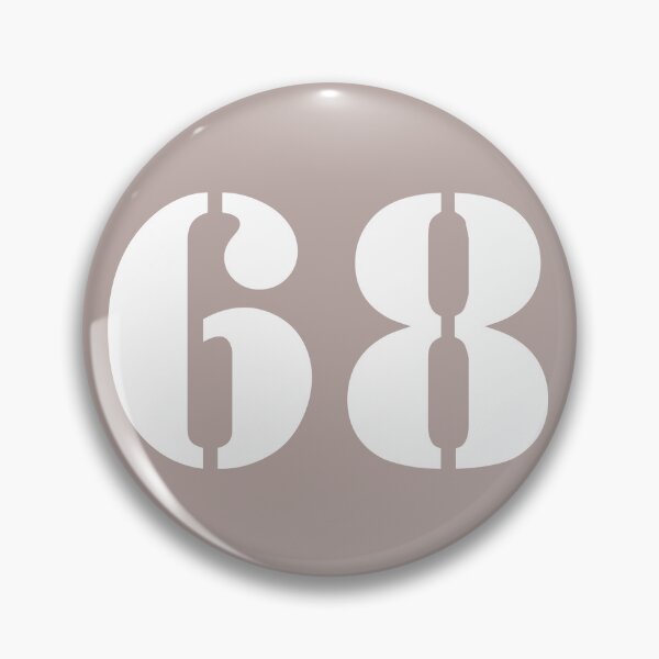 Item preview, Number Sixty Eight (68) in Khakis Circle designed and sold by Ching Teoh.