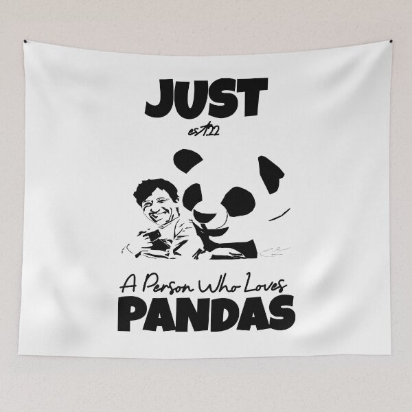Item preview, JUST A PERSON WHO LOVES PANDAS designed and sold by GAADesignz.
