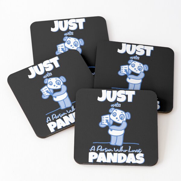 Item preview, JUST A PERSON WHO LOVES PANDAS designed and sold by GAADesignz.