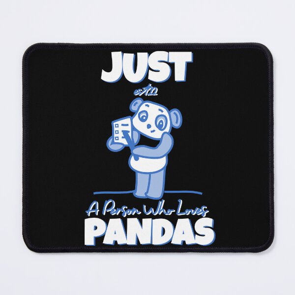 Item preview, JUST A PERSON WHO LOVES PANDAS designed and sold by GAADesignz.