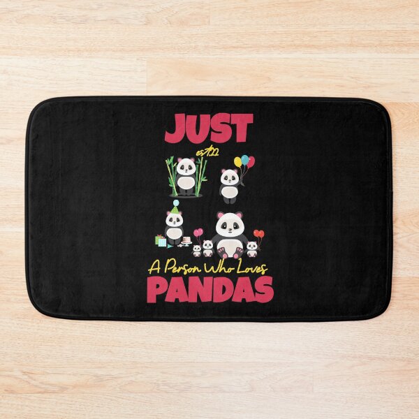 Item preview, JUST A PERSON WHO LOVES PANDAS designed and sold by GAADesignz.