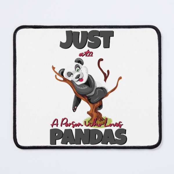 Item preview, JUST A PERSON WHO LOVES PANDAS designed and sold by GAADesignz.