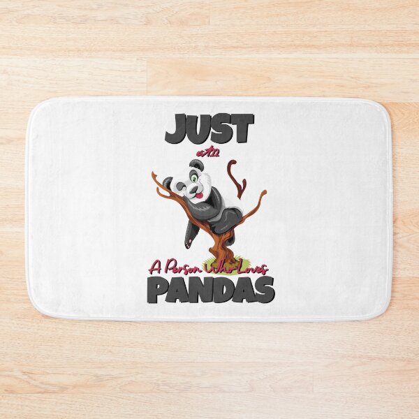 Item preview, JUST A PERSON WHO LOVES PANDAS designed and sold by GAADesignz.