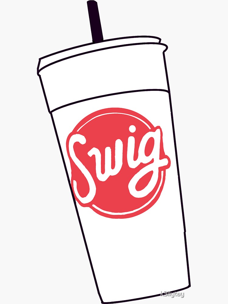 Swig Cup Sticker for Sale by k3llytay