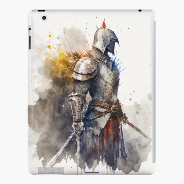 Charcoal Knight Drawing iPad Case & Skin for Sale by