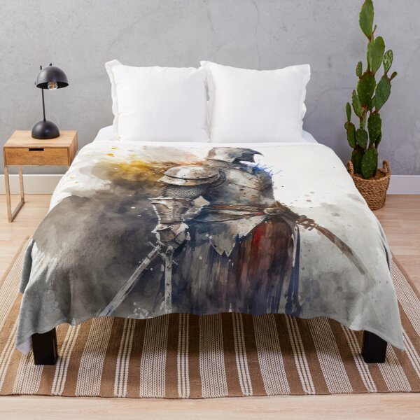 Aperçu de l'œuvre Chevalier Aquarelle créée et vendue par RandomReviews.
