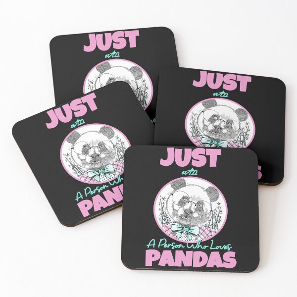 Item preview, JUST A PERSON WHO LOVES PANDAS designed and sold by GAADesignz.