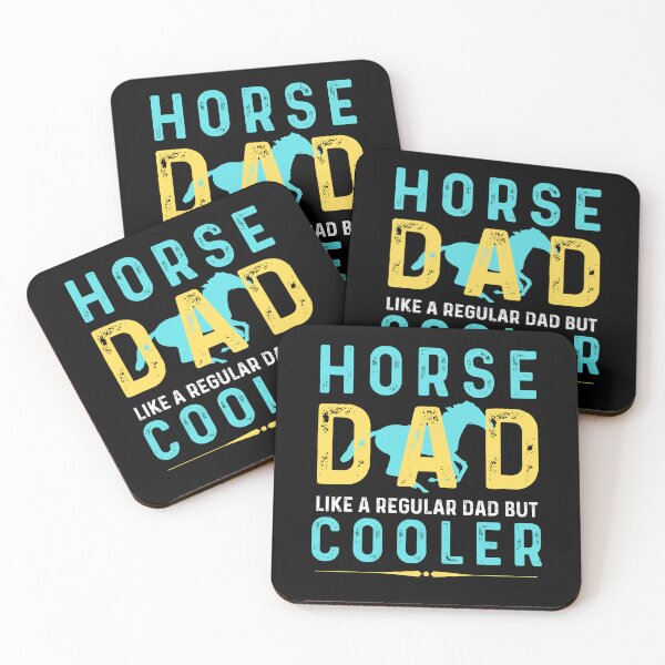 Item preview, HORSE DAD LIKE A REGULAR DAD BUT COOLER designed and sold by Hussain Shirts.