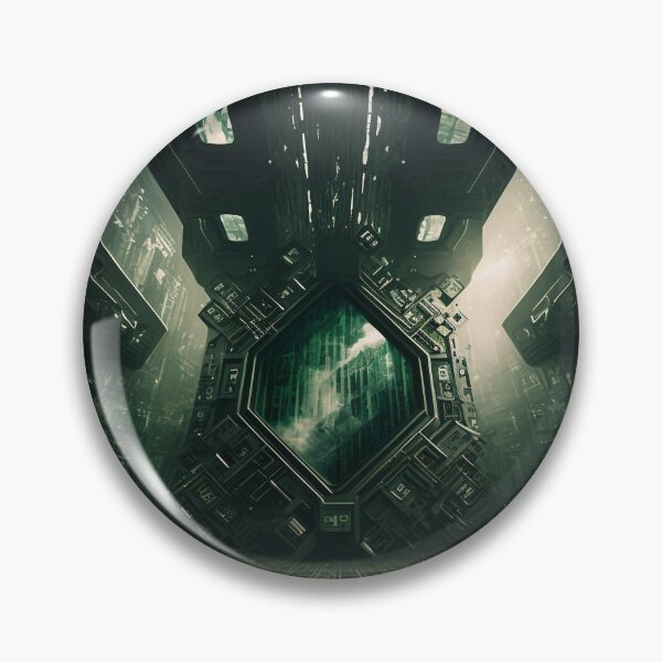 Item preview, Matrix Series Green Gate designed and sold by AICreateWorlds.