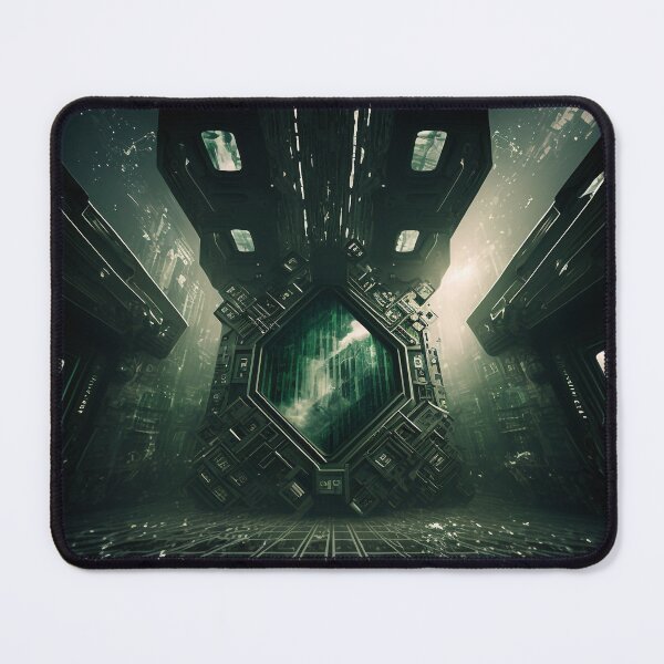 Item preview, Matrix Series Green Gate designed and sold by AICreateWorlds.