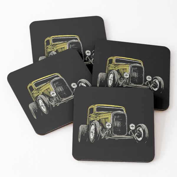 Item preview, Little Deuce Coupe 32 Ford Hot Rod Yellow version designed and sold by Glenn Mueller.